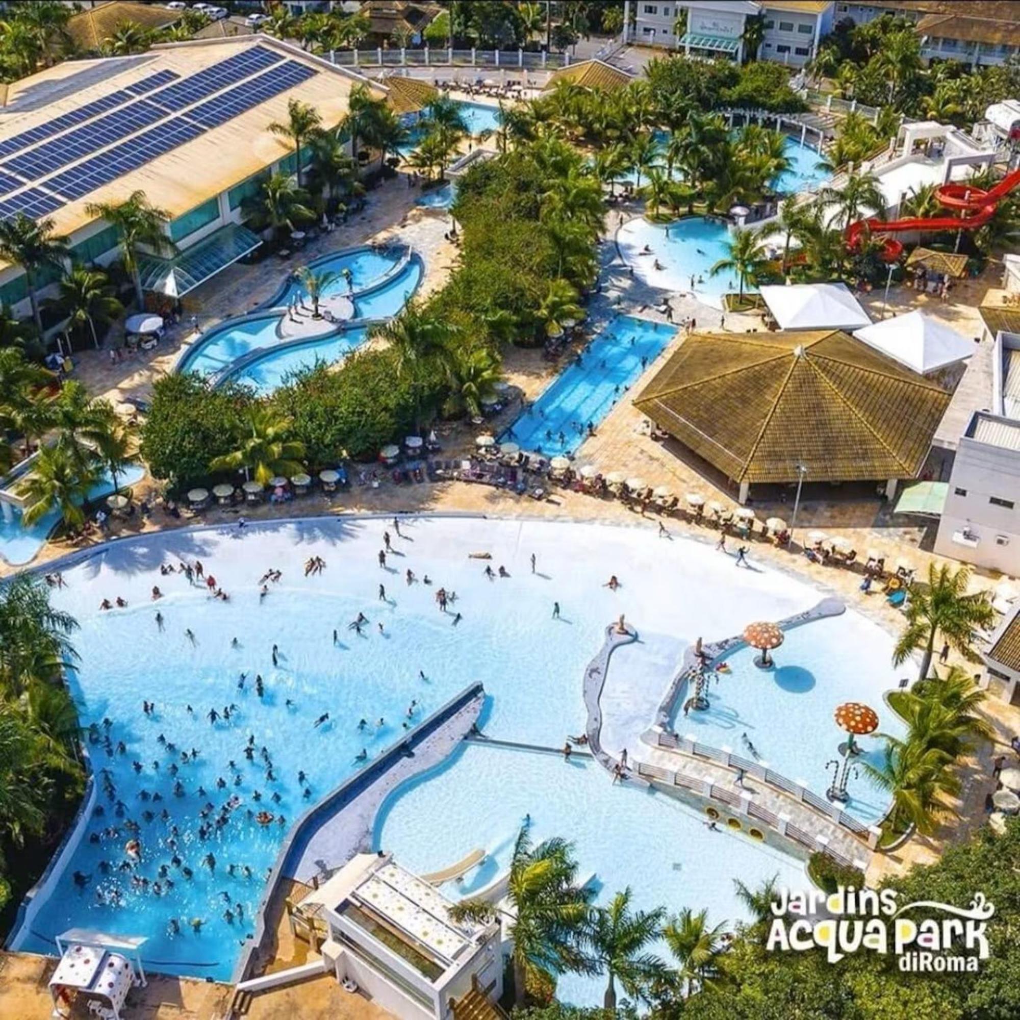 L'acqua Diroma - Suítes confortáveis - Resort com Piscinas 24 horas - Piscina de ondas Caldas Novas Exterior foto