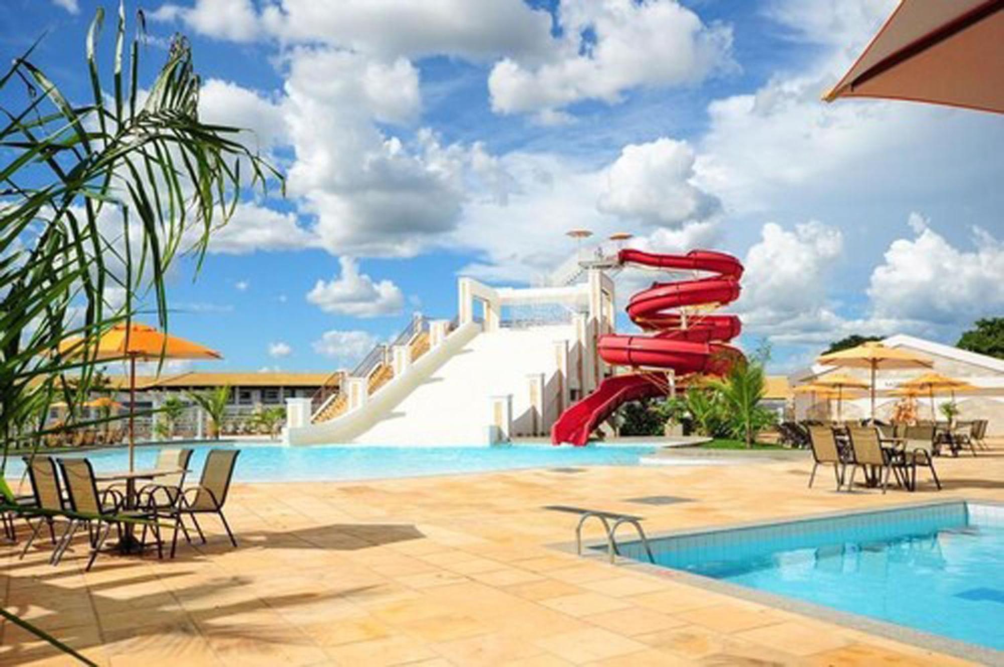 L'acqua Diroma - Suítes confortáveis - Resort com Piscinas 24 horas - Piscina de ondas Caldas Novas Exterior foto